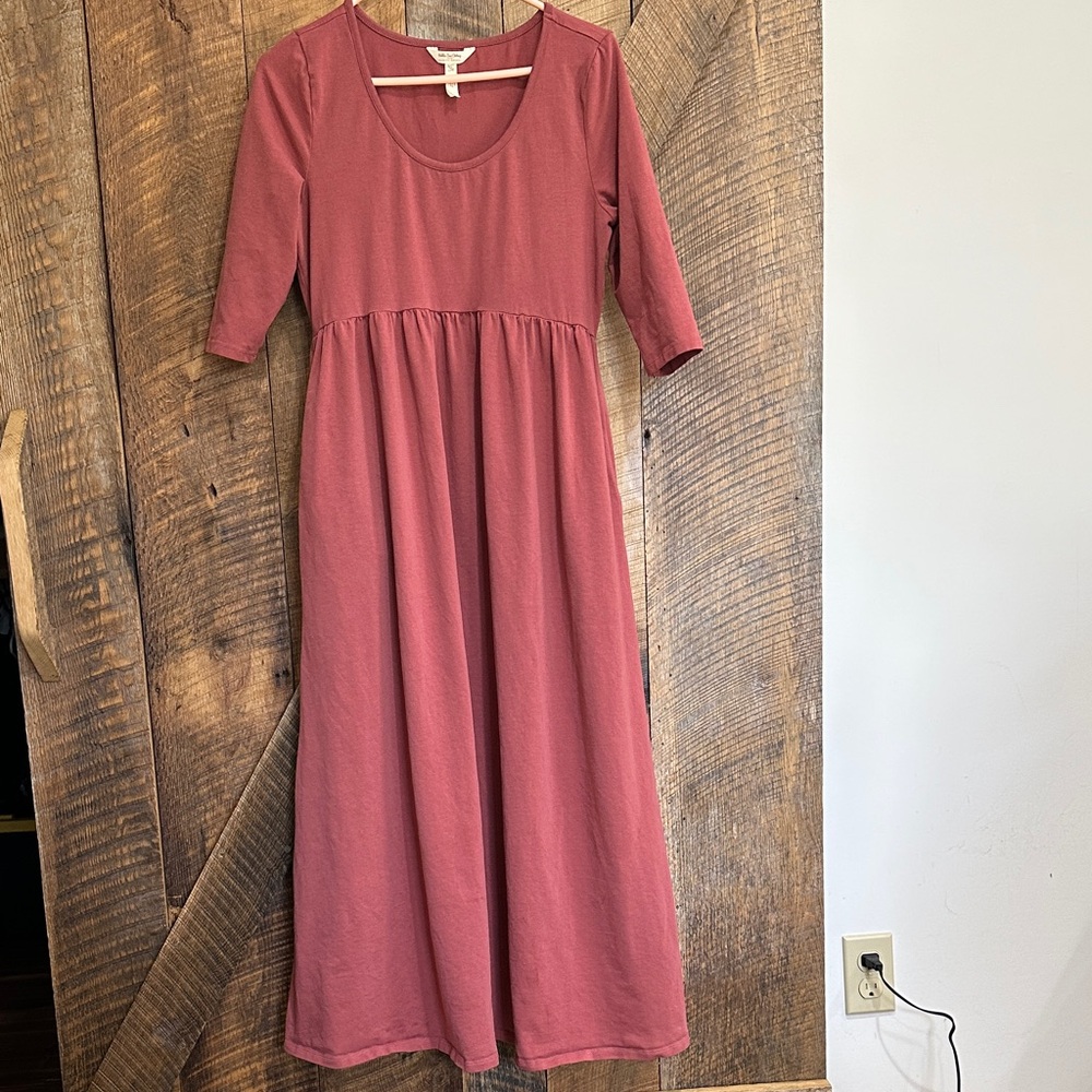 Matilda Jane Joanna Gaines Country Drive Maxi Dress Rose/Pink Size M  ~E2